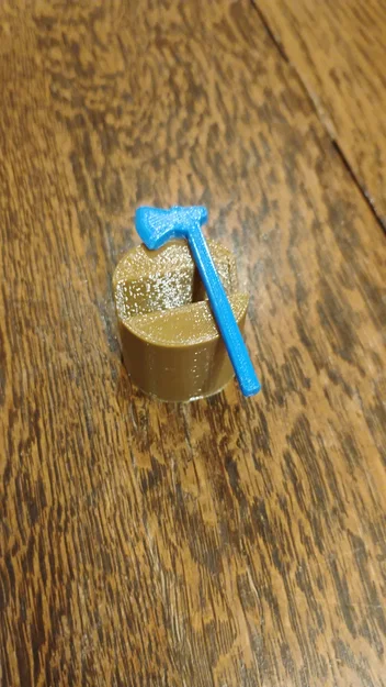 Bộ phụ kiện rìu và khúc gỗ cho mô hình Dummy 13 - In 3D độc đáo - Image 4