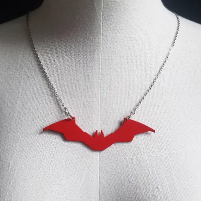 Mẫu in 3D dây chuyền biểu tượng Batman - Phụ kiện cosplay cực chất