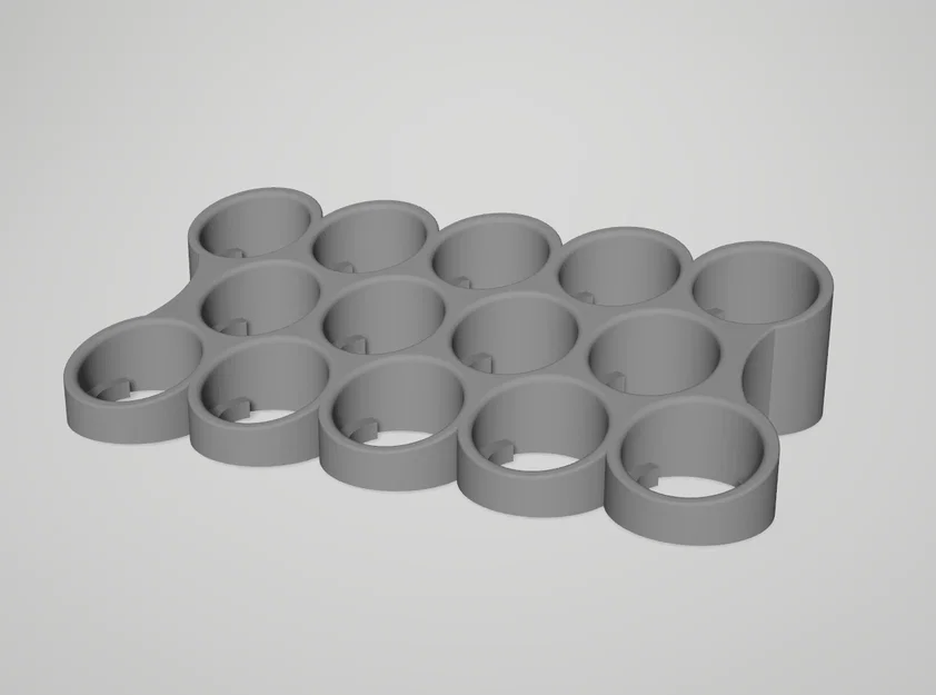 Khay Đựng Sơn 35mm Cho Người Chơi Mô Hình - File In 3D Tiện Dụng - Image 1