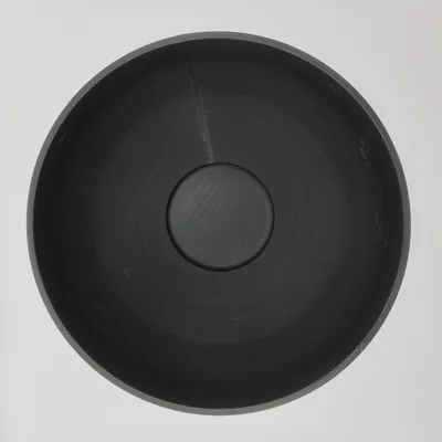 Tô (Bowl) Low Poly Cỡ Lớn Có Chân – Thiết Kế Designer