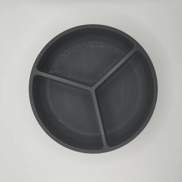 Khay Đựng Snack Thiết Kế Thẳng 3 Ngăn (Three Options) - Image 3