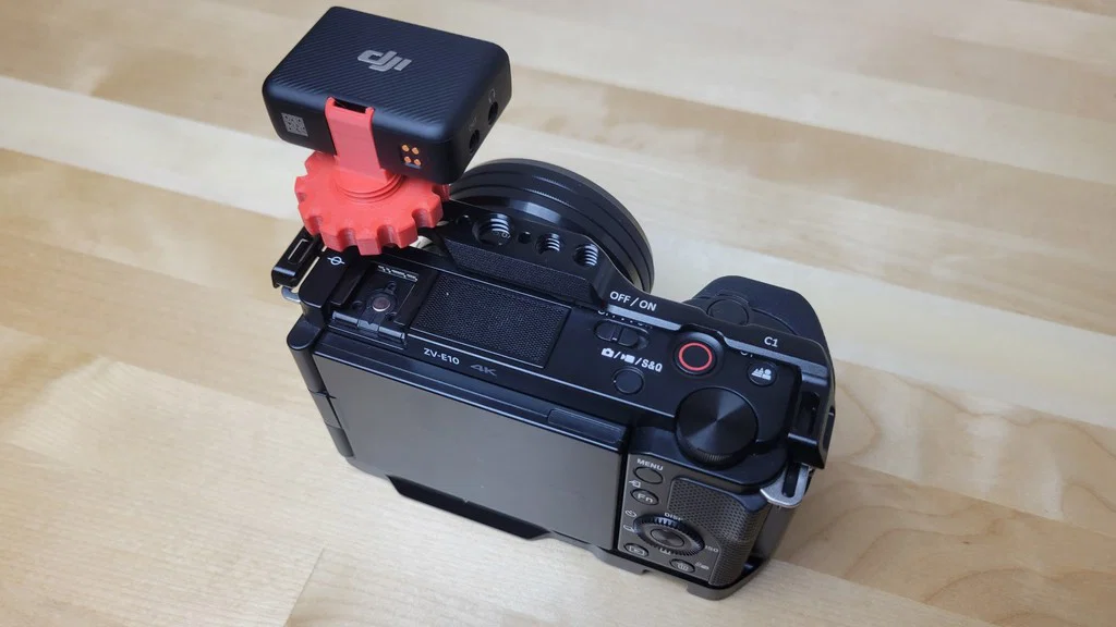 Adapter ốc khóa cold shoe cho DJI Mic Receiver (Locking Cold Shoe Screw Adapter) - Image 2