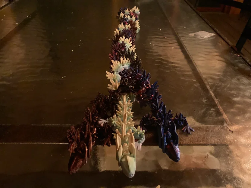 Rồng Pha Lê 33 inch Extra Flexi Rustic (Crystal Dragon) - Image 4