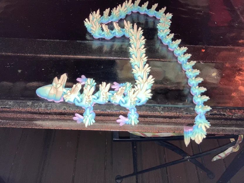 Rồng Pha Lê 33 inch Extra Flexi Rustic (Crystal Dragon) - Image 5