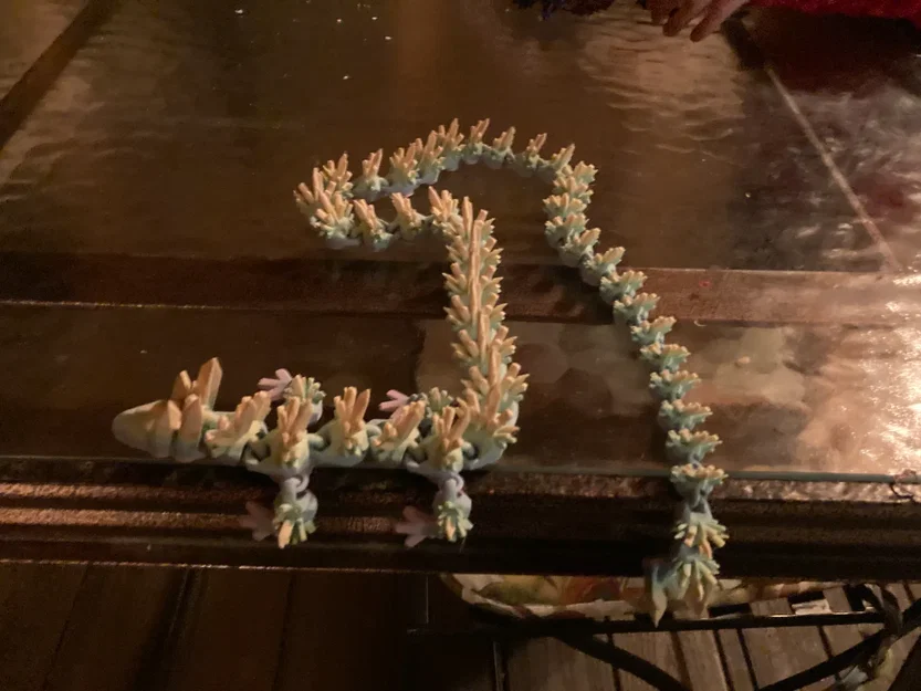 Rồng Pha Lê 33 inch Extra Flexi Rustic (Crystal Dragon) - Image 6