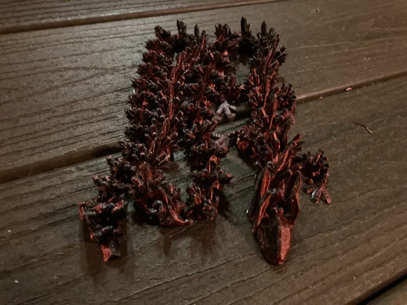 Rồng Pha Lê 33 inch Extra Flexi Rustic (Crystal Dragon) - Image 7