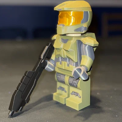 Halo Master Chief Brick MegaFigure (Tỉ lệ 5:1)