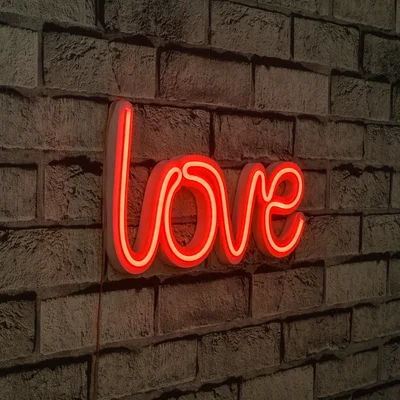 Bảng đèn Neon LED chữ LOVE
