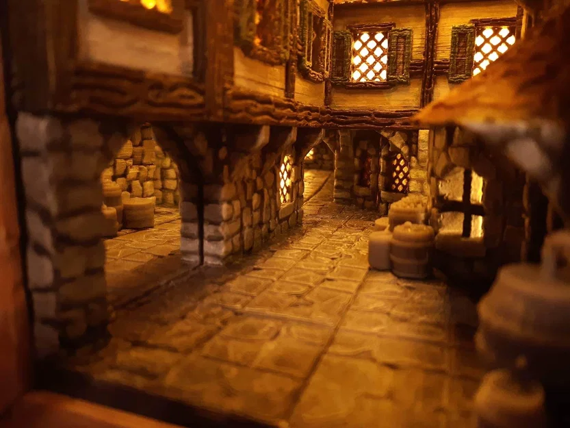 Book nook – Mô hình book nook phong cách Tudor (12 phần) - Image 2