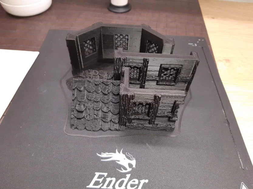 Book nook – Mô hình book nook phong cách Tudor (12 phần) - Image 3