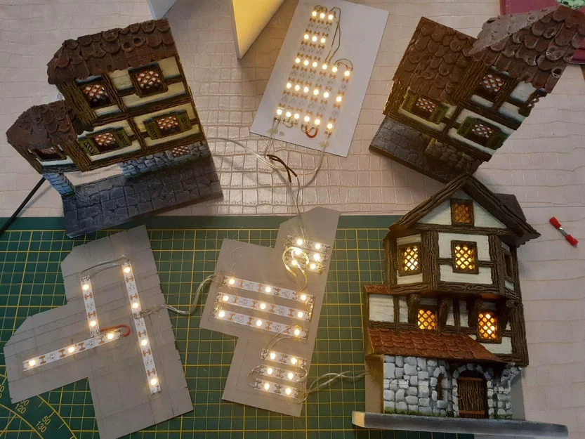 Book nook – Mô hình book nook phong cách Tudor (12 phần) - Image 4