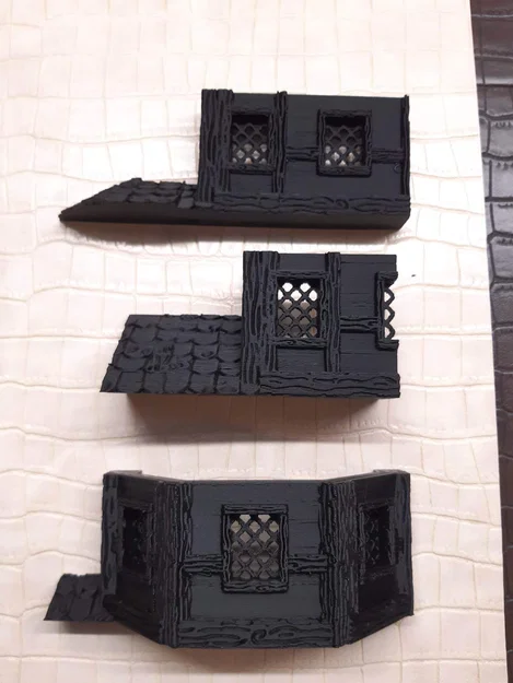 Book nook – Mô hình book nook phong cách Tudor (12 phần) - Image 8