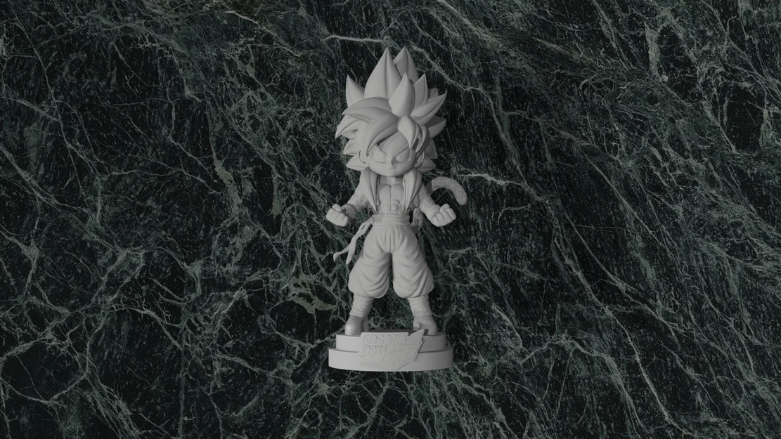 Gogeta SSJ4 Chibi Dragon Ball GT #36 - Image 1