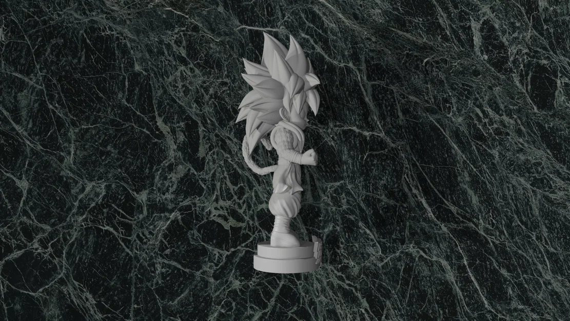 Gogeta SSJ4 Chibi Dragon Ball GT #36 - Image 2