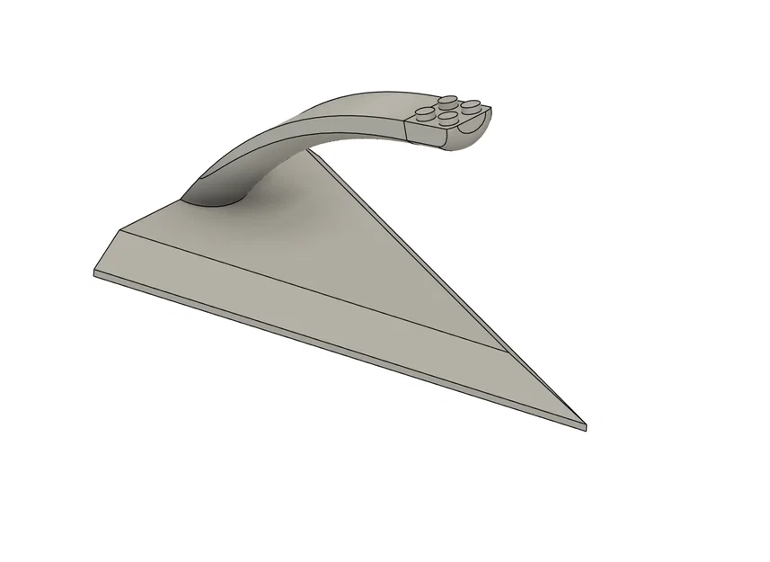 Chân đế trưng bày mô hình tàu chiến LEGO siêu đẹp - Image 3