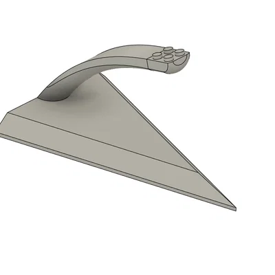 Chân đế trưng bày mô hình tàu chiến LEGO siêu đẹp