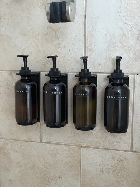Giá Treo Tường Cho Chai Bơm Xà Phòng Amber (Amber Soap Dispenser Bottle Wall Mount) - Image 1