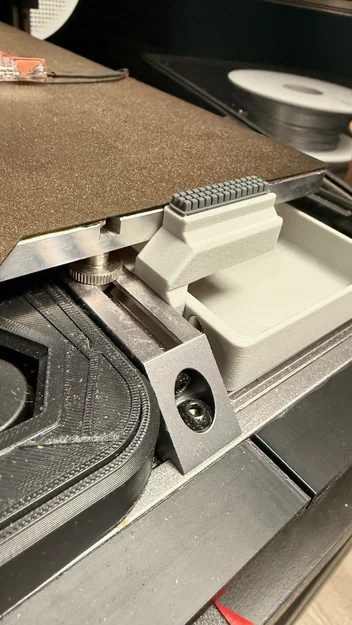 Chổi Lau Nozzle Voron (A1 Silicone Brush) Kèm Khay Purge Nam Châm - Image 1