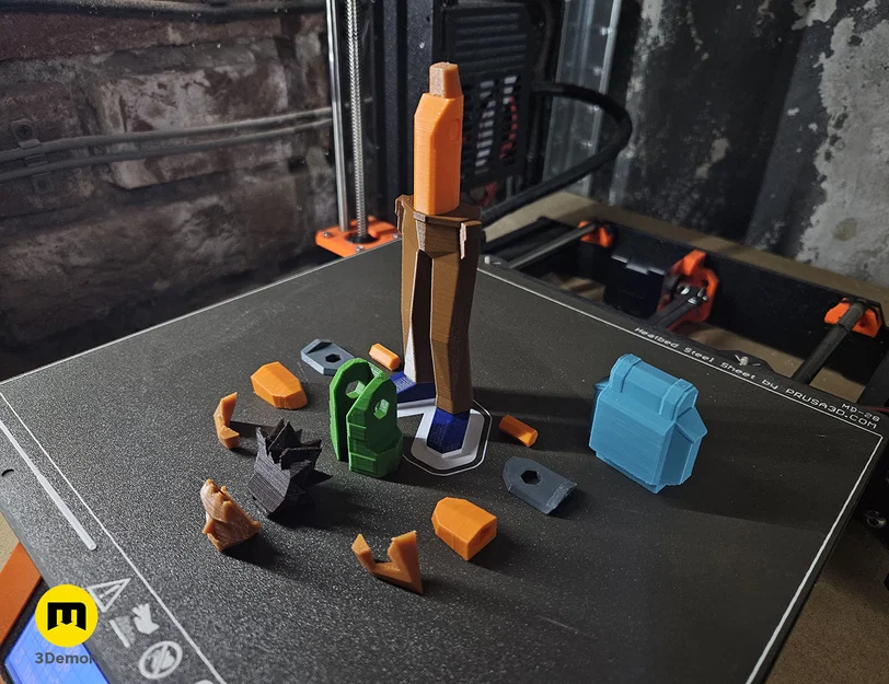 Mô hình Low Poly Ash, Misty và Brock trong Pokemon! - Image 3