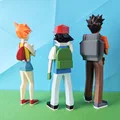 Mô hình Low Poly Ash, Misty và Brock trong Pokemon! - Thumbnail 7