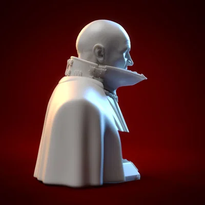 Tượng bán thân Darth Vader không đội mặt nạ (Unmasked Darth Vader Bust)