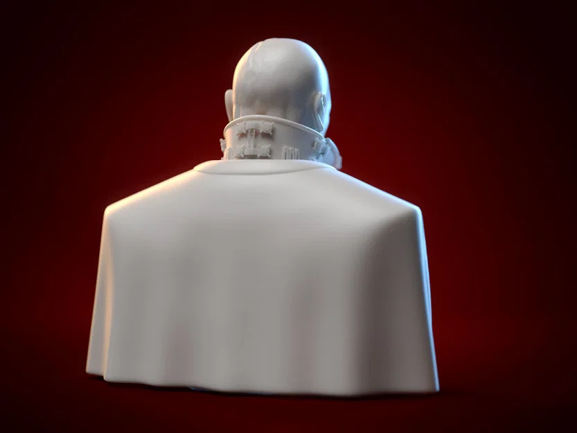 Tượng bán thân Darth Vader không đội mặt nạ (Unmasked Darth Vader Bust) - Image 3