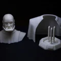 Tượng bán thân Darth Vader không đội mặt nạ (Unmasked Darth Vader Bust) - Thumbnail 5