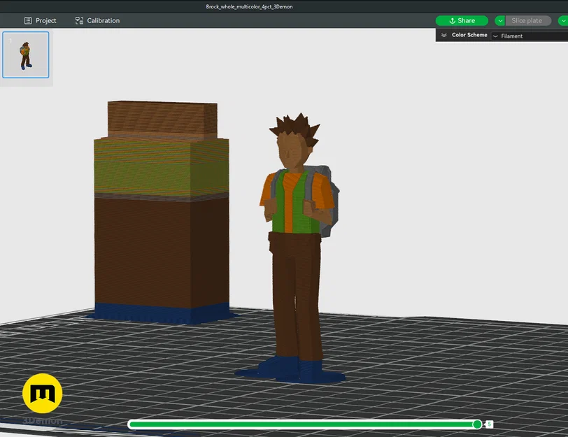 Mô hình Low Poly Ash, Misty và Brock trong Pokemon! - Image 27