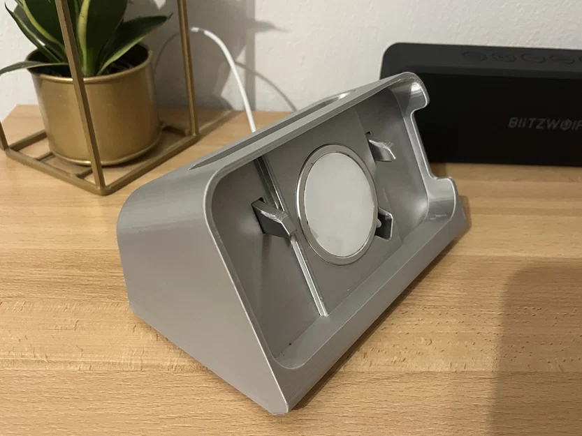 Đế sạc để bàn tinh tế cho iPhone 13 - Thiết kế in 3D tối giản - Image 2