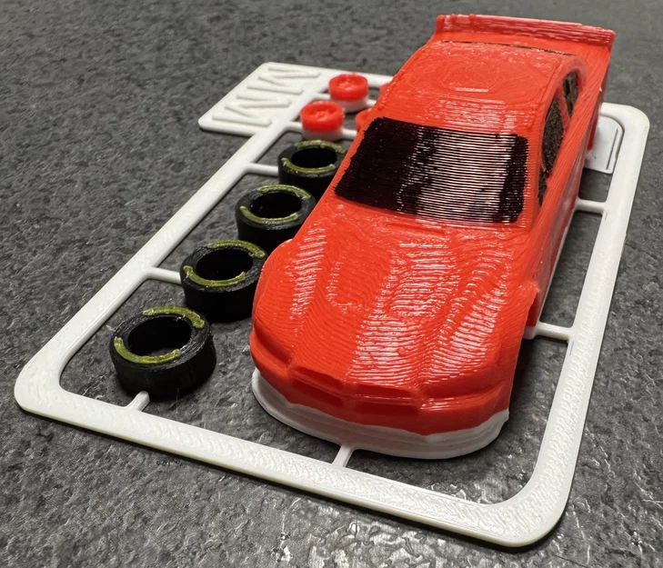 Mô hình lắp ráp 3D Dodge Charger 2013 NASCAR (Kit Card) - Image 4