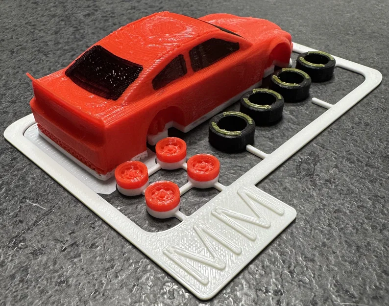 Mô hình lắp ráp 3D Dodge Charger 2013 NASCAR (Kit Card) - Image 5