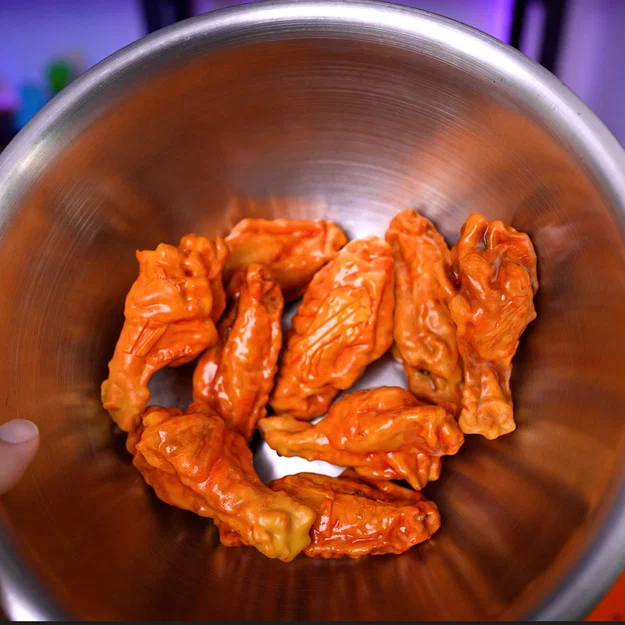 Cánh Gà In 3D (3D Printable Chicken Wings!) - Image 1