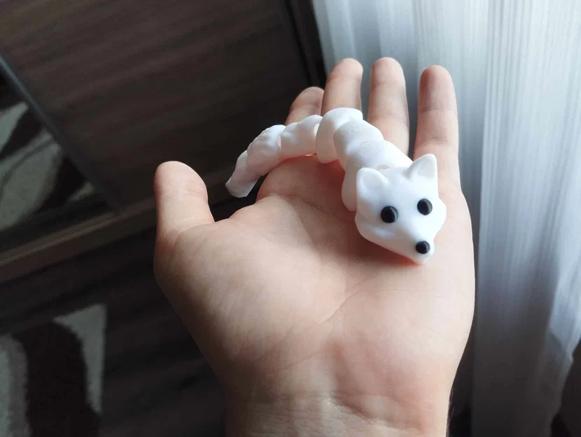 Mô hình cáo Flexi Fox linh hoạt in 3D đáng yêu cho mọi nhà - Image 3