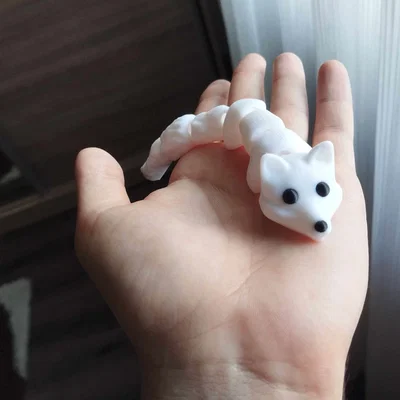 Mô hình cáo Flexi Fox linh hoạt in 3D đáng yêu cho mọi nhà