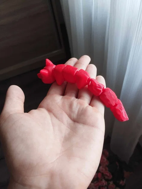 Mô hình cáo Flexi Fox linh hoạt in 3D đáng yêu cho mọi nhà - Image 4