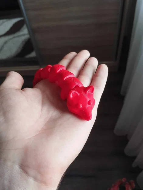 Mô hình cáo Flexi Fox linh hoạt in 3D đáng yêu cho mọi nhà - Image 6