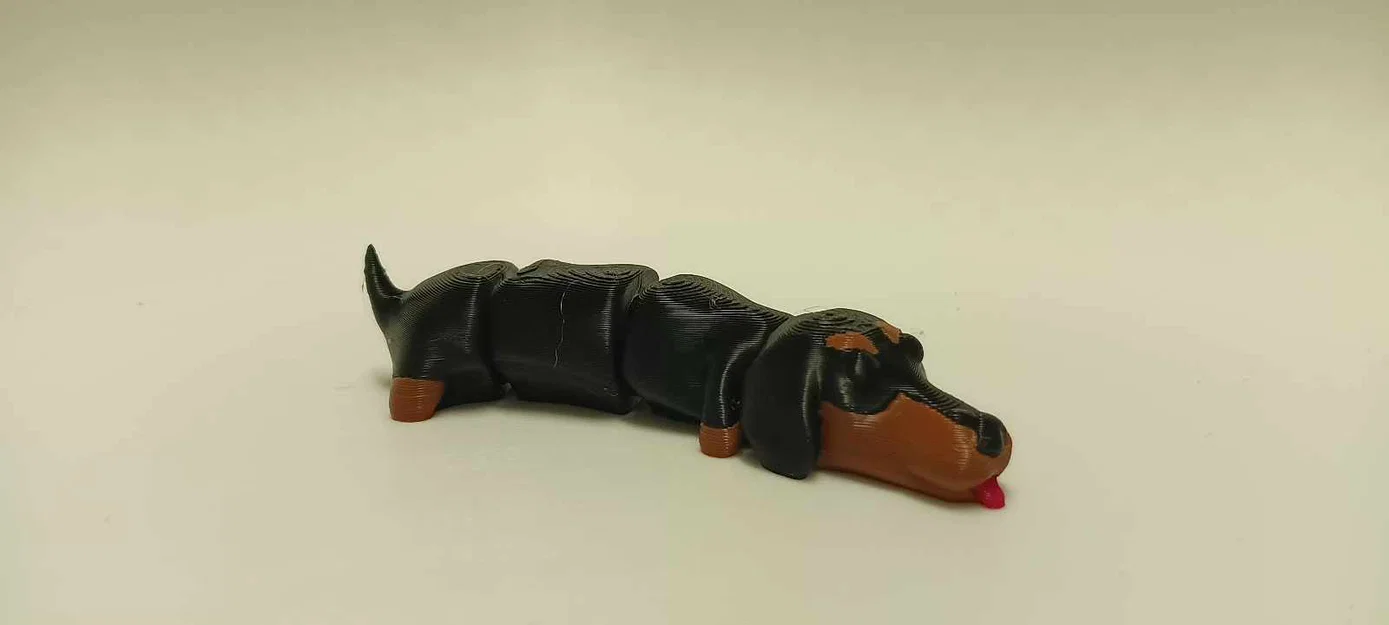 Mô hình chú chó lạp xưởng (Dachshund) linh hoạt in 3D - Image 3