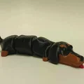 Mô hình chú chó lạp xưởng (Dachshund) linh hoạt in 3D - Thumbnail 3