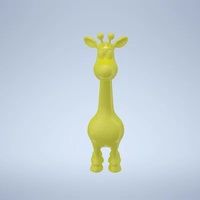 Mô hình chú hươu cao cổ (Giraffe) dễ thương trang trí bàn học