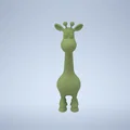 Mô hình chú hươu cao cổ (Giraffe) dễ thương trang trí bàn học - Thumbnail 2