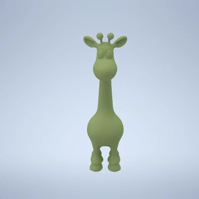 Mô hình chú hươu cao cổ (Giraffe) dễ thương trang trí bàn học