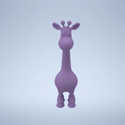 Mô hình chú hươu cao cổ (Giraffe) dễ thương trang trí bàn học