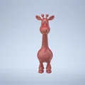 Mô hình chú hươu cao cổ (Giraffe) dễ thương trang trí bàn học - Thumbnail 4