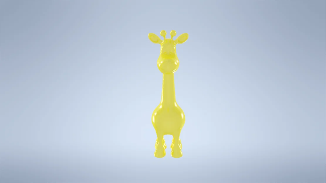 Mô hình chú hươu cao cổ (Giraffe) dễ thương trang trí bàn học - Image 6