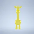 Mô hình chú hươu cao cổ (Giraffe) dễ thương trang trí bàn học - Thumbnail 6