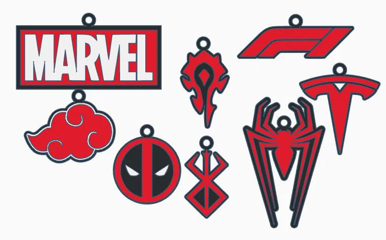 Bộ Sưu Tập Móc Khóa Khủng – Phần 2 (Massive Keychains Collection Part 2) - Image 1