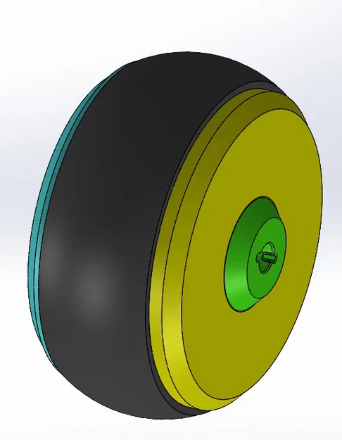 Bánh trước Husqvarna Automower 430x - Image 1