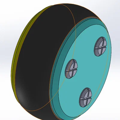Bánh trước Husqvarna Automower 430x