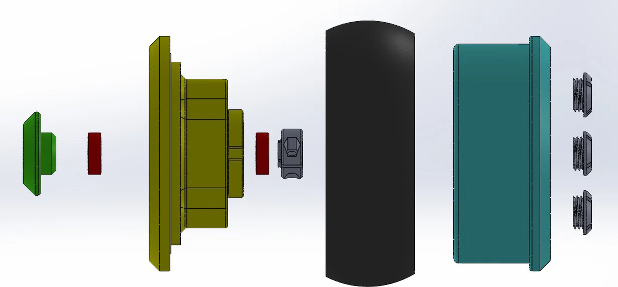 Bánh trước Husqvarna Automower 430x - Image 5