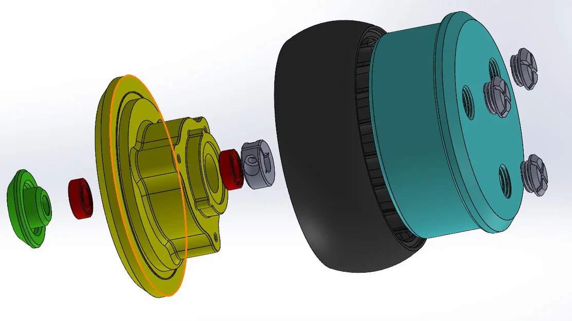 Bánh trước Husqvarna Automower 430x - Image 6